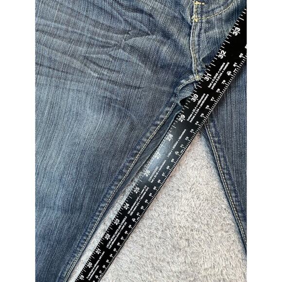 Vintage Jinzu Jeans Men's‎ 38x30 Blue Denim Streetwear Skater Embroidered Y2K - Picture 6 of 10